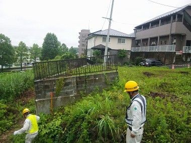３．１１東日本大震災で崩れた宅地を直します！